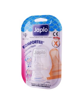 Japlo Komforter Anti Colic Nipple- X