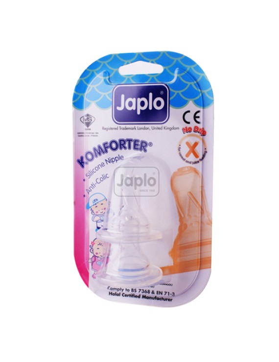 Japlo Komforter Anti Colic Nipple- X